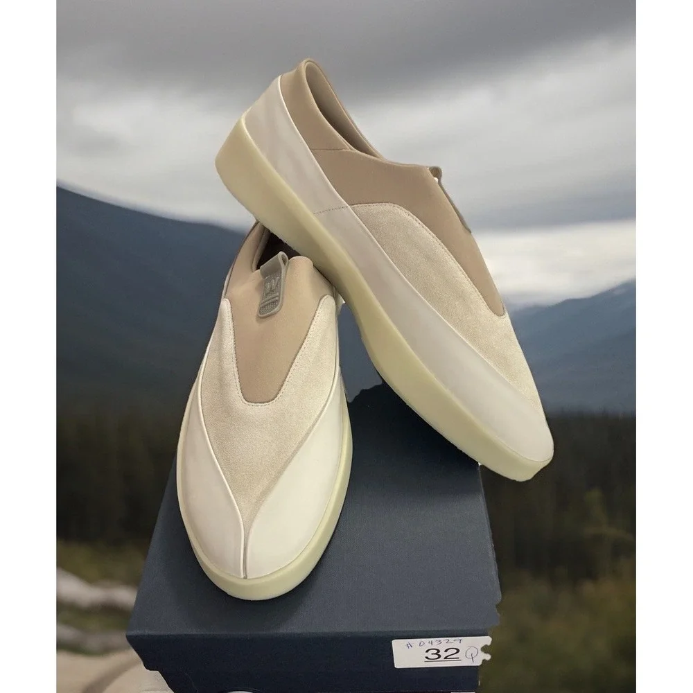 New Wolf & Shepherd Cruise Shoe‎ Slipper Unisex M11-W12.5 Tre Gray Slip-On Money